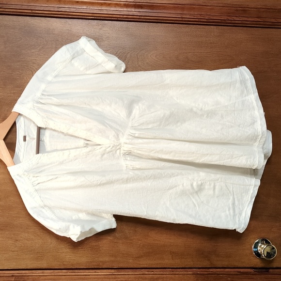 Free People Get Away With Me Tunic In Ivory Size XS - Picture 3 of 12